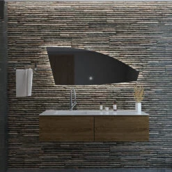 Badkamerspiegel Gliss Design Tartaros 160x50cm LED-Verlichting