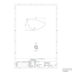 Spiegel Gliss Design Strano Organic Framework Rond Verlichting 80cm -Winkel Voor Badkamerdouchebenodigdheden spiegel gliss design strano organic framework rond verlichting 80 tech