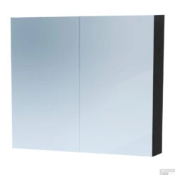 Spiegelkast Dual Exclusive Line 80cm Black Wood
