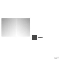 Spiegelkast Sanicare Qlassics 80 Cm 2 Deuren Antraciet 10 Spiegelkast Sanicare Qlassics 80 Cm 2 Deuren Antraciet -Winkel Voor Badkamerdouchebenodigdheden spiegelkast sanicare qlassics 80 cm 2 deuren antraciet detail1