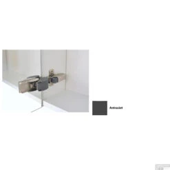 Spiegelkast Sanicare Qlassics 80 Cm 2 Deuren Antraciet 11 Spiegelkast Sanicare Qlassics 80 Cm 2 Deuren Antraciet -Winkel Voor Badkamerdouchebenodigdheden spiegelkast sanicare qlassics 80 cm 2 deuren antraciet detail2