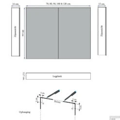 Spiegelkast Sanicare Qlassics 80 Cm 2 Deuren Antraciet 13 Spiegelkast Sanicare Qlassics 80 Cm 2 Deuren Antraciet -Winkel Voor Badkamerdouchebenodigdheden spiegelkast sanicare qlassics 80 cm 2 deuren antraciet tech
