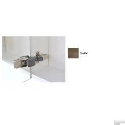 Spiegelkast Sanicare Qlassics 90 Cm 2 Deuren Truffel-Eiken -Winkel Voor Badkamerdouchebenodigdheden spiegelkast sanicare qlassics 90 cm 2 deuren truffel eiken detail4 2