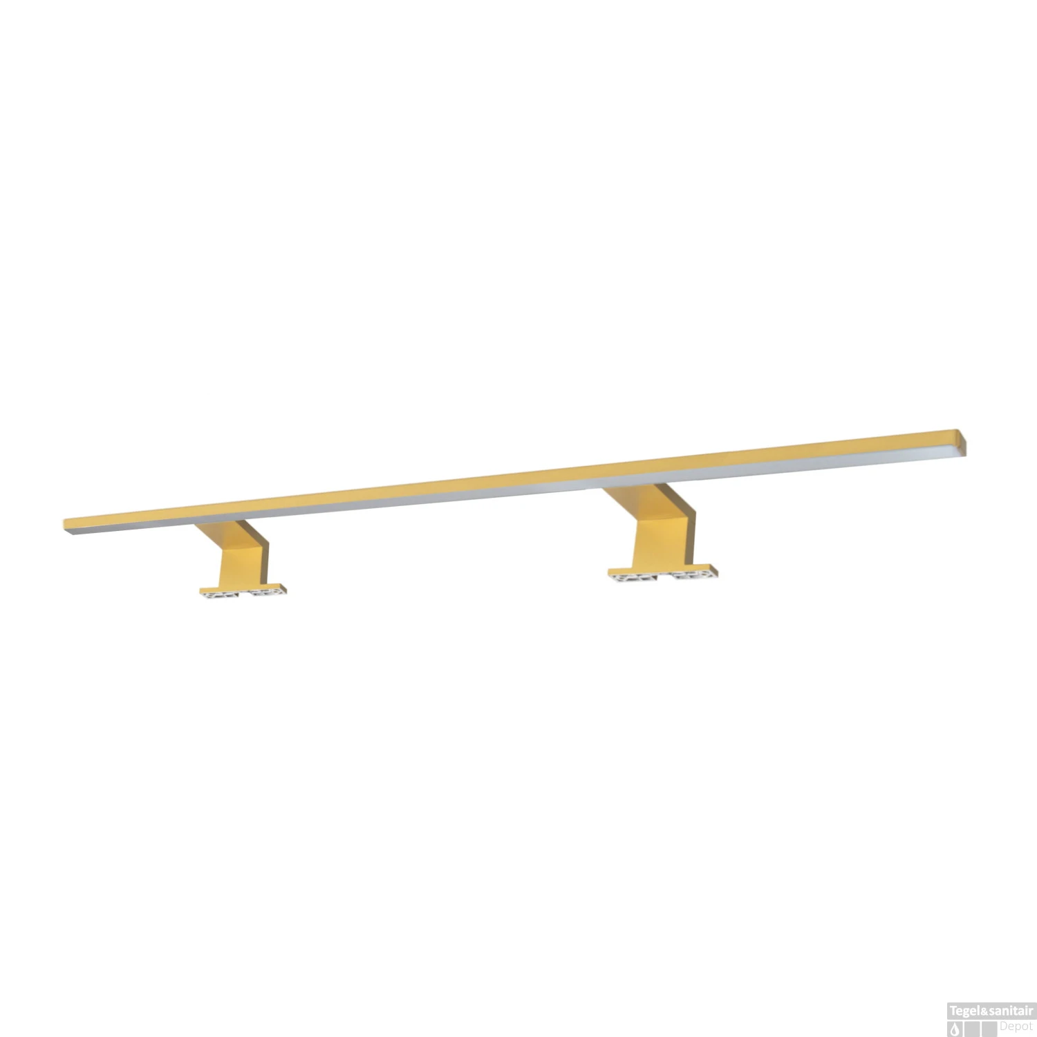 Spiegelverlichting Spiegelverlichting Sanicare LED Anna 80 Cm Goud 1 Spiegelverlichting Spiegelverlichting Sanicare LED Anna 80 Cm Goud