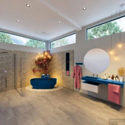 STONE Vrijstaand Bad 170x75cm Kleur Jeans / Jeans -Winkel Voor Badkamerdouchebenodigdheden stone 2 00026