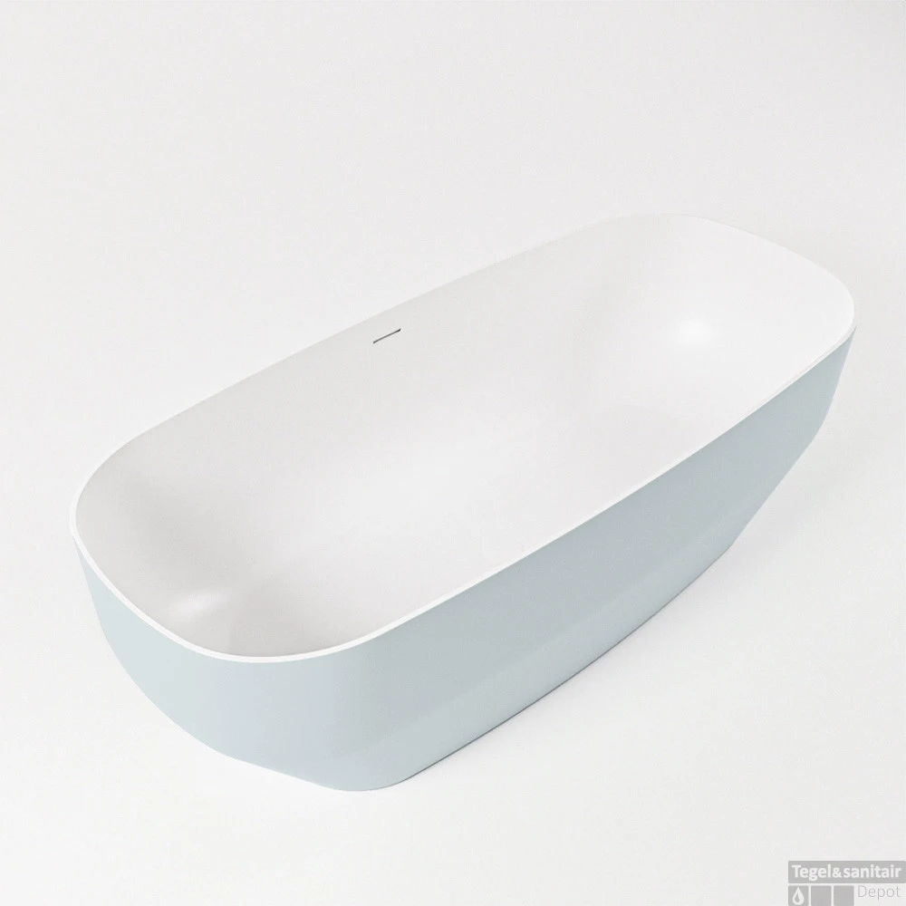 STONE Vrijstaand Bad 170x75cm Kleur Clay / Talc 1 STONE Vrijstaand Bad 170x75cm Kleur Clay / Talc