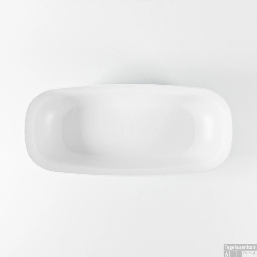 STONE Vrijstaand Bad 170x75cm Kleur Clay / Talc 9 STONE Vrijstaand Bad 170x75cm Kleur Clay / Talc - Afbeelding 9