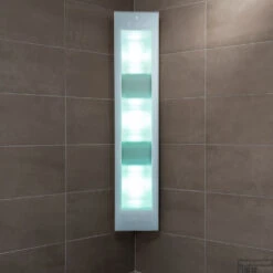 Sunshower Combi White UV En Infrarood Opbouwapparaat 29x144x22.8 Cm Aluminium Wit -Winkel Voor Badkamerdouchebenodigdheden sunshower combi white1 2