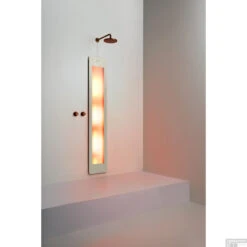 Sunshower One L Round Infrarood 185x33 Cm Inbouw - Opbouw Vlak Of Hoek Sand White -Winkel Voor Badkamerdouchebenodigdheden sunshower oneplus l sand inbouw ir geheel