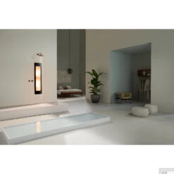 Sunshower Plus M Round Infrarood En UV-licht 140x33 Cm Inbouw - Opbouw Vlak Of Hoek Black -Winkel Voor Badkamerdouchebenodigdheden sunshower oneplus m black inbouw ir set 2