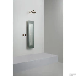 Sunshower Plus M Round Infrarood En UV-licht 140x33 Cm Inbouw - Opbouw Vlak Of Hoek Organic Grey 10 Sunshower Plus M Round Infrarood En UV-licht 140x33 Cm Inbouw - Opbouw Vlak Of Hoek Organic Grey -Winkel Voor Badkamerdouchebenodigdheden sunshower oneplus m organic grey opbouw uit geheel 2