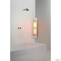 Sunshower One M Round Infrarood 140x33 Cm Inbouw - Opbouw Vlak Of Hoek White -Winkel Voor Badkamerdouchebenodigdheden sunshower oneplus m white hoek ir geheel