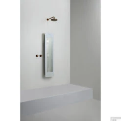 Sunshower One M Round Infrarood 140x33 Cm Inbouw - Opbouw Vlak Of Hoek White -Winkel Voor Badkamerdouchebenodigdheden sunshower oneplus m white opbouw uit geheel