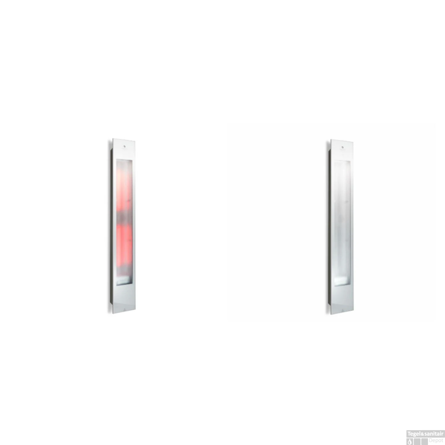 Sunshower Pure Solo White Infrarood Opbouwapparaat 20x125x18 Cm Aluminium Wit 3 Sunshower Pure Solo White Infrarood Opbouwapparaat 20x125x18 Cm Aluminium Wit - Afbeelding 3