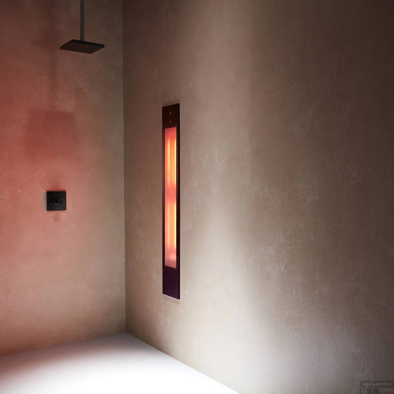 Sunshower Pure XL 2.0 Black Infrarood Inbouwapparaat 19.9x123.8x10 Cm Aluminium Zwart 2 Sunshower Pure XL 2.0 Black Infrarood Inbouwapparaat 19.9x123.8x10 Cm Aluminium Zwart - Afbeelding 2