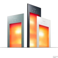 Sunshower Pure 2.0 Grey Infrarood Inbouwapparaat 19.9x61.9x10 Cm Half Body Aluminium Grijs -Winkel Voor Badkamerdouchebenodigdheden sunshower rangeshot ir