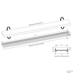 Tegelinlegrooster Brauer Chrome Edition Omkeerbaar Tbv Douchegoot STD/W/PS 100x7 Cm Inclusief Afstandhouders 5 Tegelinlegrooster Brauer Chrome Edition Omkeerbaar Tbv Douchegoot STD/W/PS 100x7 Cm Inclusief Afstandhouders -Winkel Voor Badkamerdouchebenodigdheden tegelinlegrooster brauer rvs omkeerbaar tbv douchegoot std w ps 100x7 cm inclusief afstandhouders tec