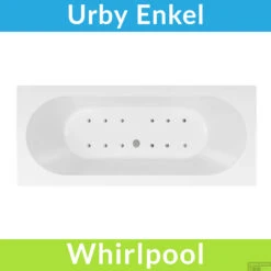 Whirlpool Boss & Wessing Urby 190x90 Cm Bodem Luchtsysteem