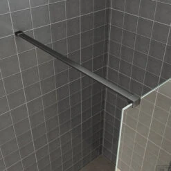 Vierkante Stabilisatiestang 100 Cm Mat Zwart (complete Set)