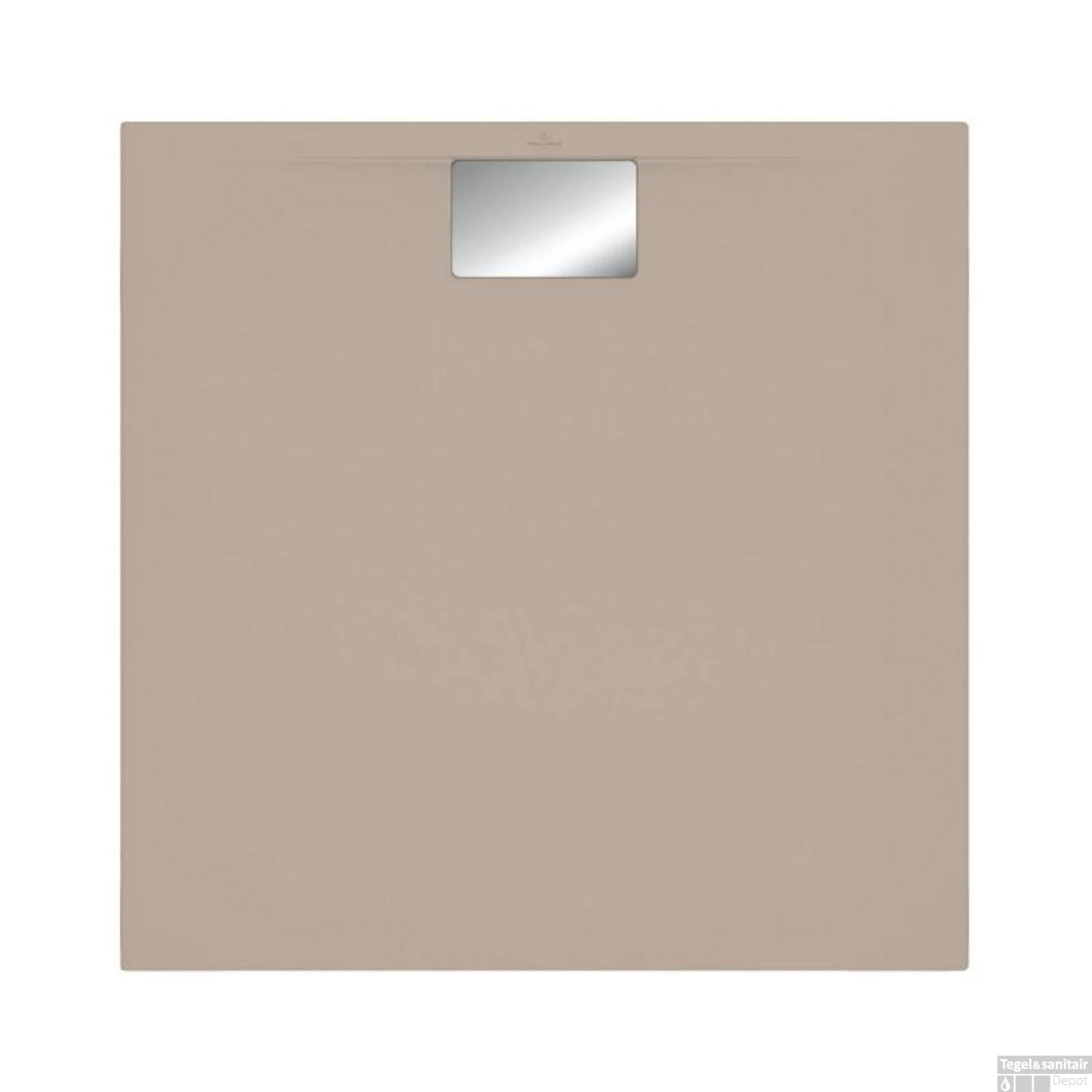Villeroy & Boch Architectura Douchebak 80 X 80 X 1.5 Cm. Metalrim Bruin 1 Villeroy & Boch Architectura Douchebak 80 X 80 X 1.5 Cm. Metalrim Bruin