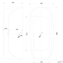 Vrijstaand Ligbad Boss & Wessing Eloise 170x80x57 Cm Met Badwaste Acryl Wit 11 Vrijstaand Ligbad Boss & Wessing Eloise 170x80x57 Cm Met Badwaste Acryl Wit -Winkel Voor Badkamerdouchebenodigdheden vrijstaand ligbad boss wessing eloise 170x80x57 cm met badwaste acryl wit tec