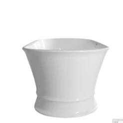 Vrijstaand Ligbad Polysan Delonix 170x84x61,5 Cm Cast Marble Wit -Winkel Voor Badkamerdouchebenodigdheden vrijstaand ligbad polysan delonix 170x84x61 5 cm cast marble wit sph92130 4