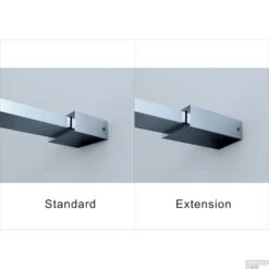 BWS Erie Verbredingsprofiel Voor Douchewand Aluminium 3x200 Cm 8 BWS Erie Verbredingsprofiel Voor Douchewand Aluminium 3x200 Cm -Winkel Voor Badkamerdouchebenodigdheden wall connection part 1 2