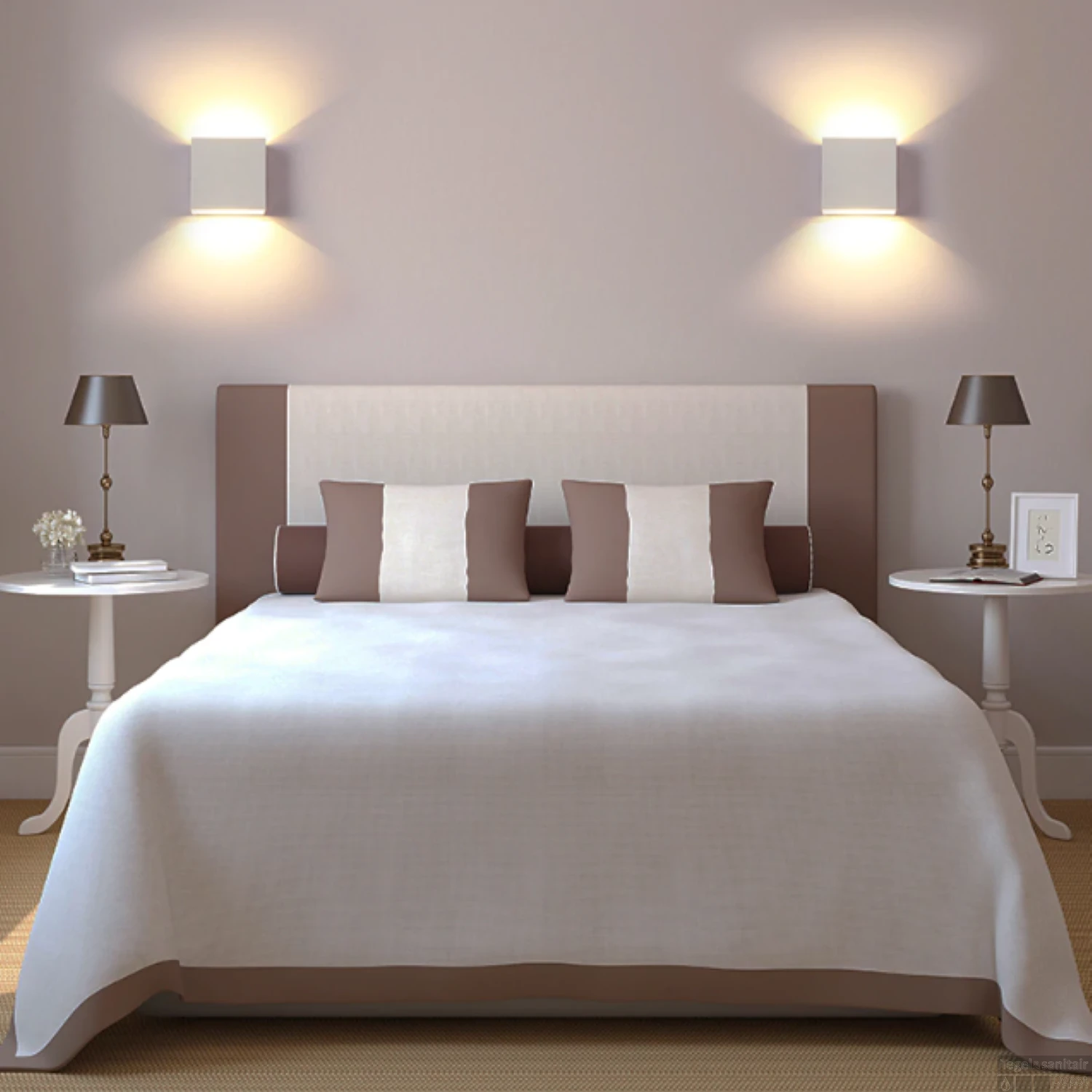 Wandlamp Met LED-Verlichting NJOY Cube Wit 6 Watt 2 Wandlamp Met LED-Verlichting NJOY Cube Wit 6 Watt - Afbeelding 2