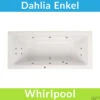 Whirlpool Boss & Wessing Dahlia Jetline 190x90 Cm Enkel Systeem Geborsteld RVS