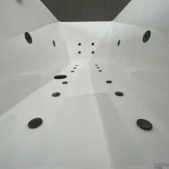 Whirlpool Boss & Wessing Dahlia Jetline180x80 Cm Dubbel Systeem Black Tin -Winkel Voor Badkamerdouchebenodigdheden whirlpool boss wessing urby 170x75 cm dubbel systeem black tin sfeer 1