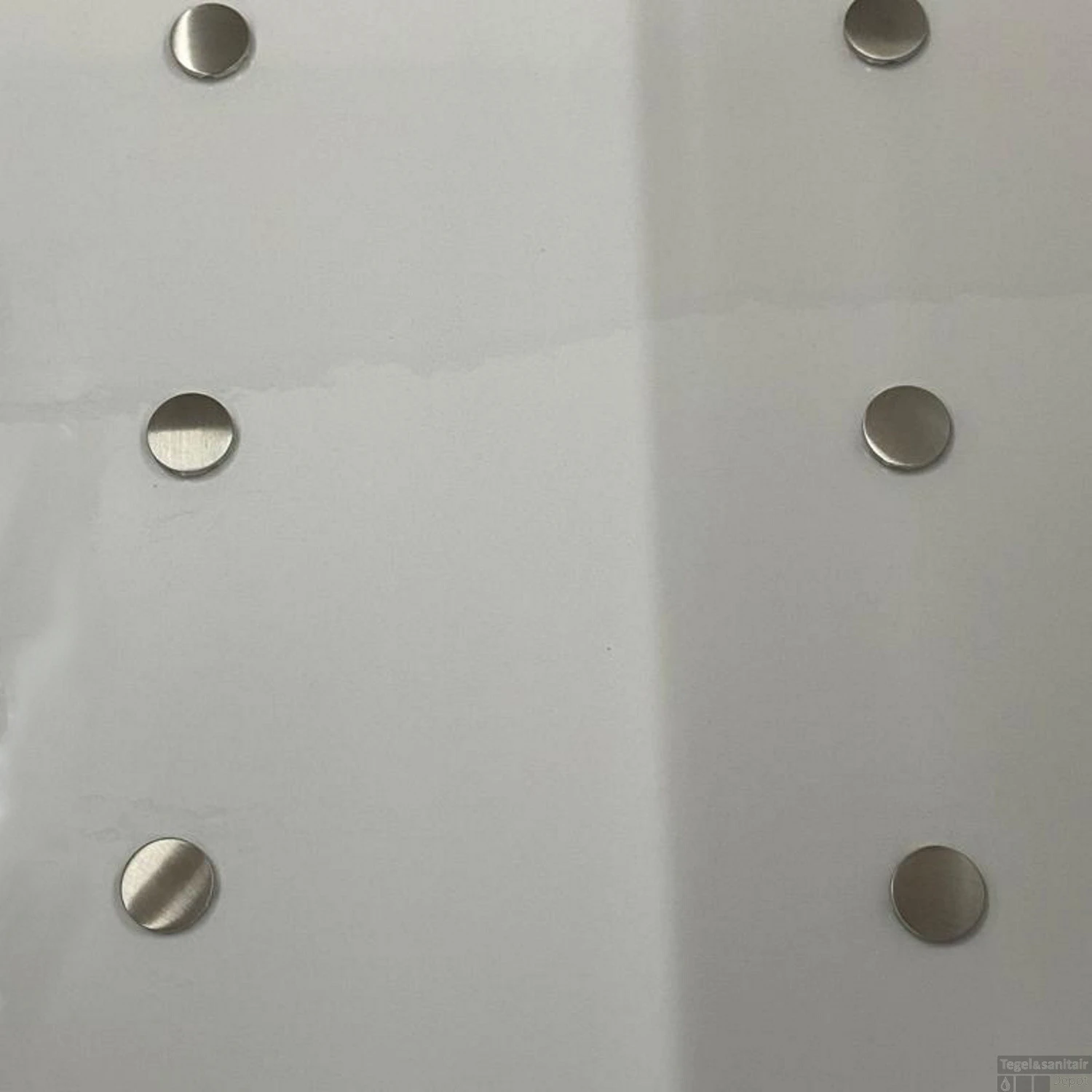 Whirlpool Boss & Wessing Dahlia Jetline 180x80 Cm Bodem Luchtsysteem Geborsteld RVS - Afbeelding 2