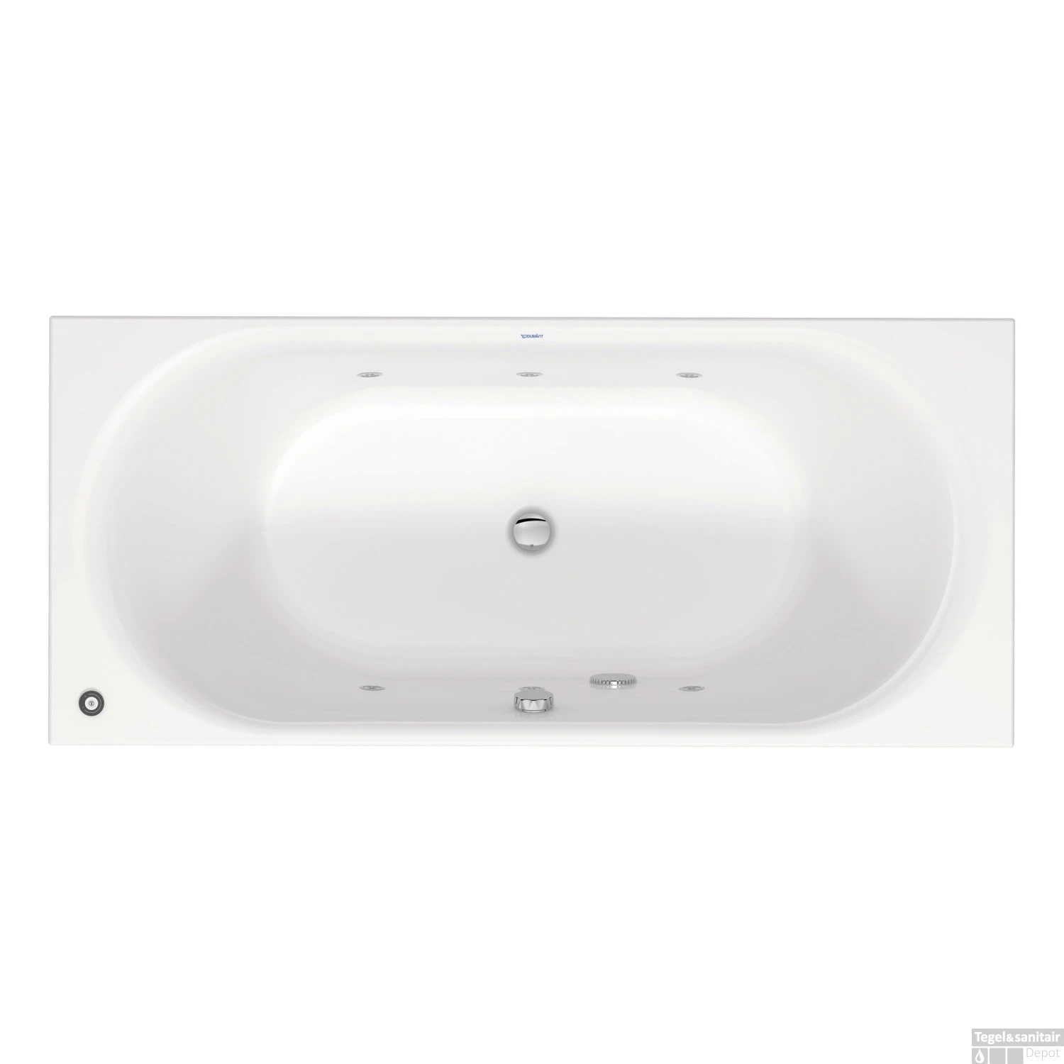 Whirlpool Duravit D-Neo Inbouw Duo 180x80x48.5 Cm Wit 1 Whirlpool Duravit D-Neo Inbouw Duo 180x80x48.5 Cm Wit