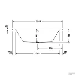 Whirlpool Duravit D-Neo Inbouw Duo 180x80x48.5 Cm Wit 5 Whirlpool Duravit D-Neo Inbouw Duo 180x80x48.5 Cm Wit -Winkel Voor Badkamerdouchebenodigdheden whirlpool duravit d neo inbouw duo 180x80x48.5 cm wit tech2