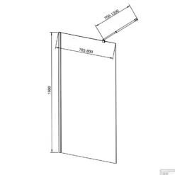 Inloopdouche Sapho Walk-In 80x190 Cm Met Muurprofiel Chinchilla Glas 21 Inloopdouche Sapho Walk-In 80x190 Cm Met Muurprofiel Chinchilla Glas -Winkel Voor Badkamerdouchebenodigdheden wi080 inloopdouche sapho walk in 80x190 cm met muurprofiel chinchilla glas tech