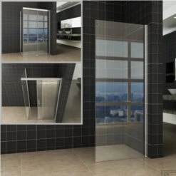 Zijwand Voor Schuif Nisdeur Wiesbaden 90x200 Cm 8mm NANO Glas